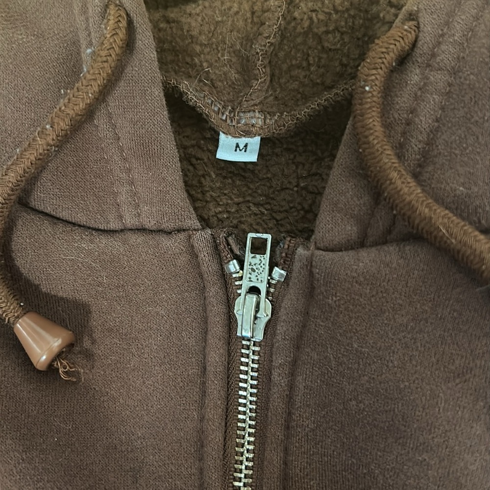 SHEIN Crop Top Zip Up Jacket - Picture 9 of 11